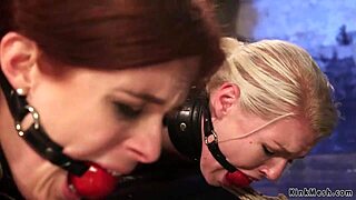 Lesbians Spanked Hard Then Anal Fucked Deep