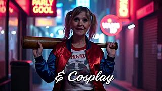 i creampie granny harley quinn cosplay slut hard