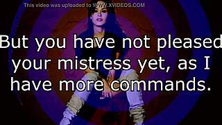 Erotic mistress Lisa commands in sensual 12-minute session