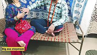 tailor rams hot indian milfs shaved pussy hard at shop 😈 desi creampie