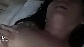 cute latina shakes with massive orgasm from intense daddy pussy licking in bedroom