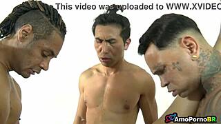 Minha Madrasta Fucks Three Best Friends In Wild Orgy