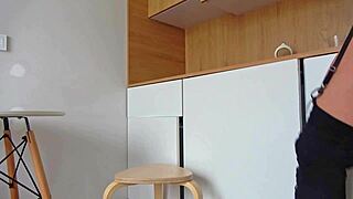 hey, wanna play some morning games right here in the kitchen with me?