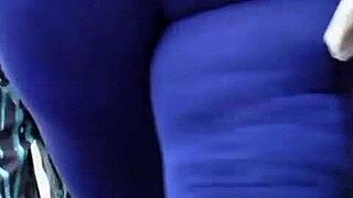 venezuelan bbw shakes her fat culona ass voyeur style