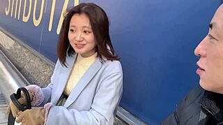 wanna watch this huge h-cup asian lingerie sales slut serve up bunny cosplay doggystyle cum in mouth fuck?