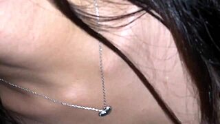 Hot Cheating Girlfriend Deepthroats Dick Till Cumshot In Mouth And Swallows