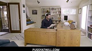 Freeuse pounding my teen employee's pussy at work! Cierra bell violet starr take it pov