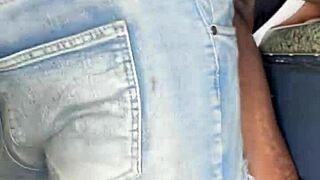 Big black cock ravages petite blonde babysitter in Christmas taboo romp