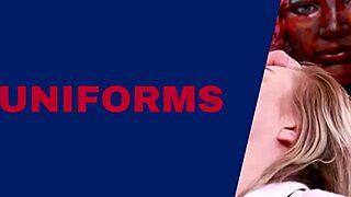 COLLARED BRITISH 18YO TEEN FUCKS HERSELF HARD ON MACHINE