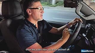 valen arias curvy colombian flashes big tits pussy vibes in juan bustos street interview?