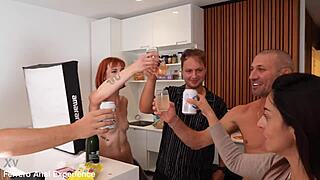 MAYA AND PIXIE TAKE DOUBLE ANAL FISTING BEHIND THE SCENES!