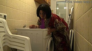 Stepmom Commands Stepson LICK Her Wet PUSSY Right in Kitchen Now!