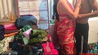 hey check out this indian wife fucking husband hard in saree at home