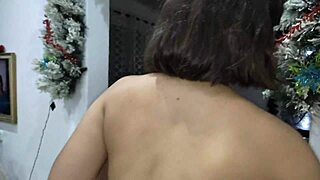 cute colombian latina maid twerks naked curves