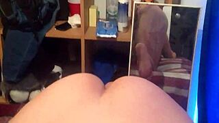 Amateur couple shares raw homemade passion on camera