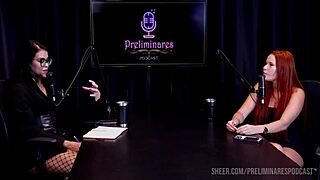 Whoa carla santos' hottest handjob and humiliation clips with bia hot podcast part 4 sheer red!