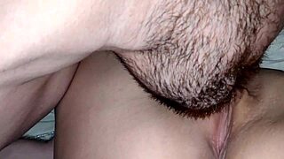 Hey cuckold husband, bring your friend to lick my shaved pussy clean before bed?