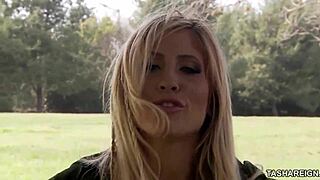 Tasha Reign Fingers Her Tight Anus Deep