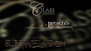 skinny teen slave's ass plugged while bound deepthroating rough cock to cum swallow