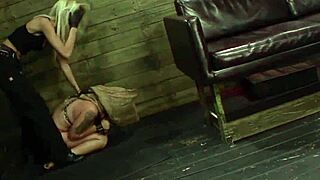 Bound subs dominated by lezdom vibrators