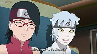 raw hentai boruto fucks hard in naruto next generations episode 182