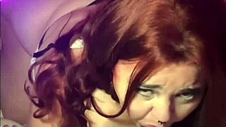 bbw maid films herself sucking cock while shaking ass for wife