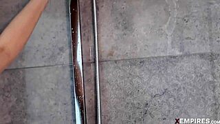 shy petite blonde amber moore dives deepthroat in hardcore fling