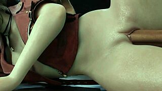 aerith gainsborough's shaved pussy rides cock in ultimate fap compilation