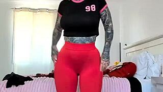 melody radford tries on sheer gym tights then gets fucked hard in homemade session 😏💦🔥