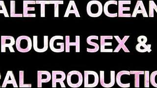 Aletta Ocean shakes her BIG BOOTY in intense SPANKFEST with Dan's PUSSY DESTROYER neighbor pounding her juicy curves