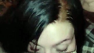 curvy amateur wife sneaks blowjob choke on monster cock while husband away ends creampie sloppy