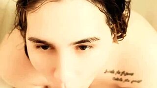 Rubynalexfantasy endures intense face and anal shower session