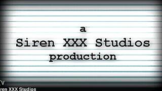 Chained Bride Wife Teased Tied in Elevator for Interracial Gangbang Thrill