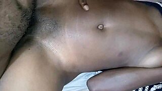 African 18+ Teen Shaved Pussy Roughly Fucked by Huge Cock Hardcore