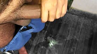 Watch This Solo Masturbation Explode In Gushing Cumshot Frenzy!!