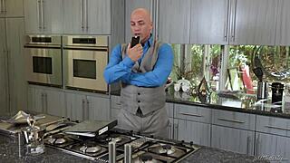 Reena Sky sneaks away from husband for doggystyle pounding and creampie finish