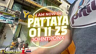 johntronx pounds skinny asian bargirl cowgirl style on lunch break