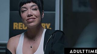 Listen to this sex addict little puck get fisted and double penetrated in rough gangbang