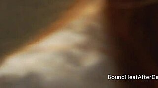 Busty lesbian slave trembles with desire as dom mistress kisses and touches her deeply