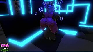 Viper Pounds Candy's Wet Pussy Hard as Friend Bursts In for Surprise Finish