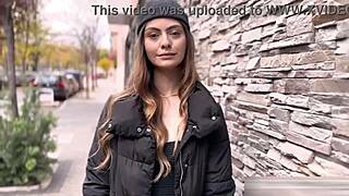 Sexy Latina Teen Caught in Action