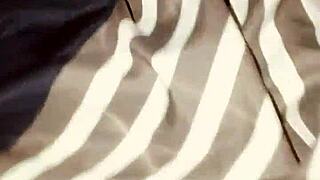 wanna see this white slut bend over and ride that massive black cock doggystyle standing up?