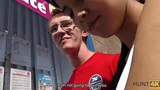 hunt4k. i knew i'd seduce that pretty 18+ teen... cash for her tight pussy!