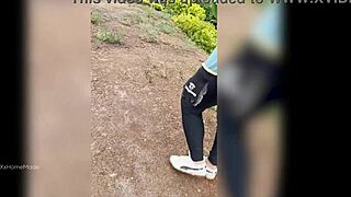 young colombian farm babe milks my cock deep then swallows every drop?