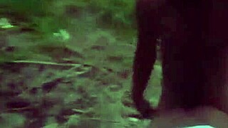 Deep Outdoor Night Thrusts Ignite Passion