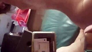 Young Blonde Worships Massive Hard Cock