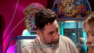 Stepdad, stepmom ditched arcades—now pound petite blonde Sky Pierce outdoors