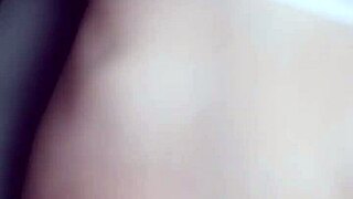 Skinny Short-Haired Brazilian Hottie Drains Cum from Black Stud