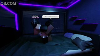 white whore fucked into total sex slave submission roblox style