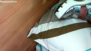 brazillian milf takes anal pounding just because it's christmas